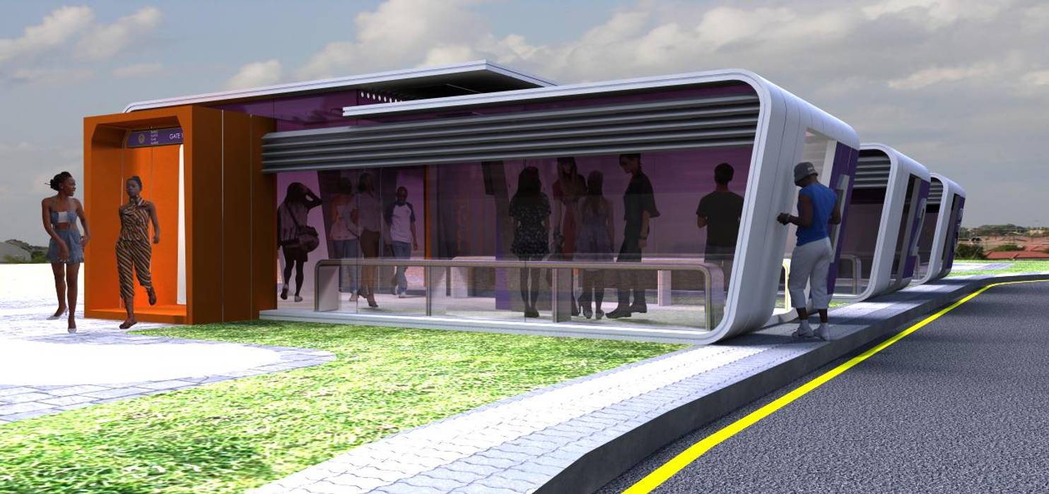 Mini Bus- Station Proposal for City of Gaborone Kori Interiors