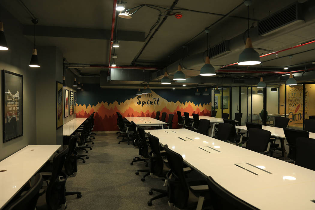 Team Box Studio Gritt Commercial spaces Concrete Office buildings