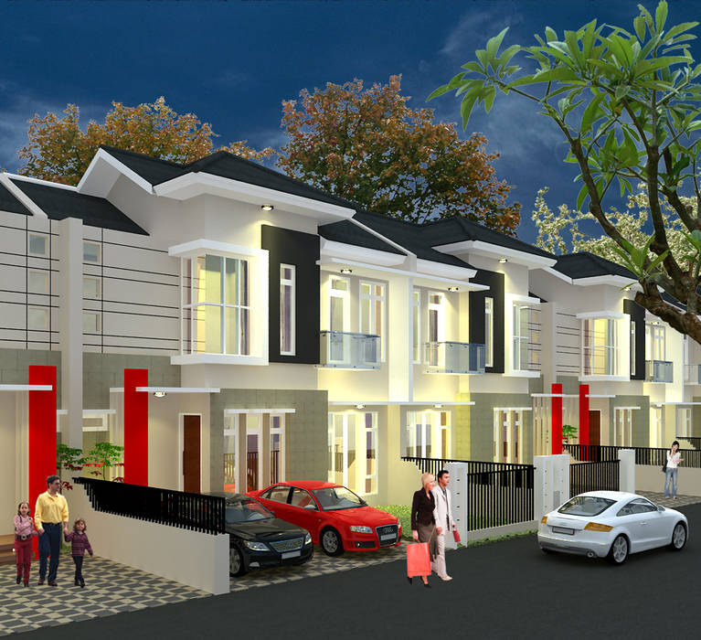 Vila Pelangi - Pekanbaru, RF Arch & Design RF Arch & Design