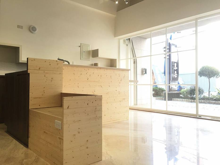 日系無印x法樂里咖啡館, 業傑室內設計 業傑室內設計 Commercial spaces Wood Wood effect Offices & stores