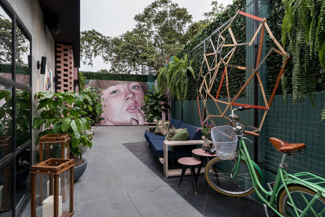 Garden Chic Perú Paisajismo - Loft de Marianne Casacor 2018, Garden Chic Perú Garden Chic Perú Jardines industriales Plantas y flores