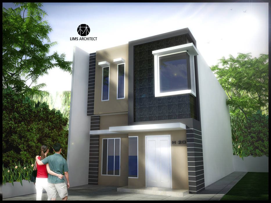 H20 Exterior, Lims Architect Lims Architect Rumah Minimalis