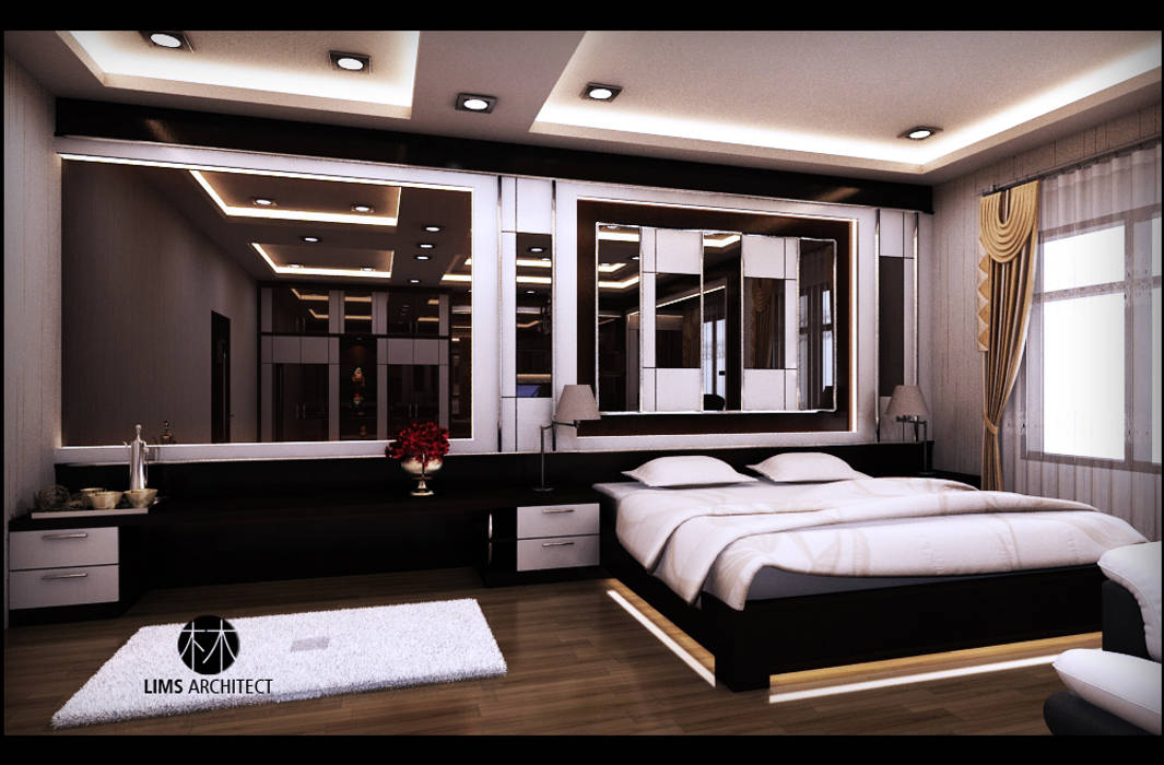 MMas Master Room & eksterior, Lims Architect Lims Architect Kamar Tidur Modern