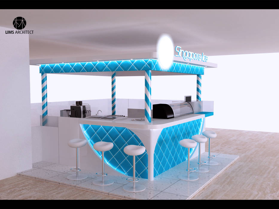 Booth Design, Lims Architect Lims Architect