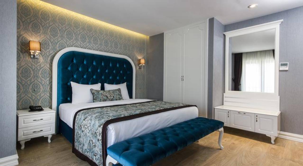 DENCITY HOTEL / İSTANBUL, AlevRacu AlevRacu Ticari alanlar Ahşap Ahşap rengi Oda,Oteller
