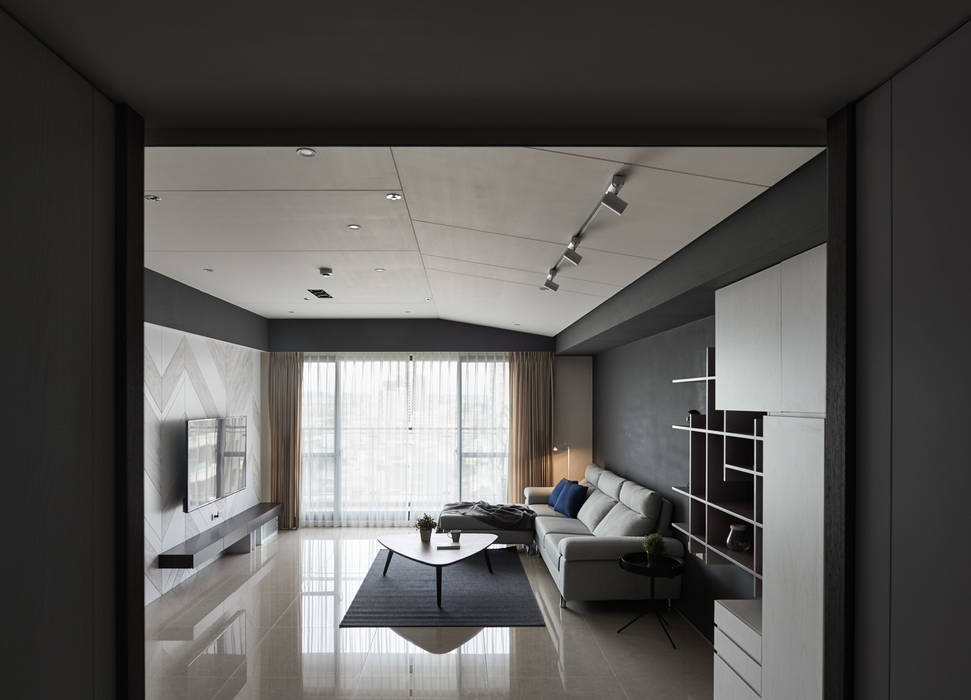 大城雲杉, 思維空間設計 思維空間設計 现代客厅設計點子、靈感 & 圖片
