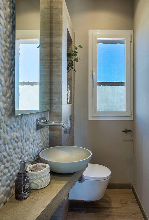 Cuatro Casas en Consolación, Idearte Marta Montoya Idearte Marta Montoya Mediterranean style bathrooms