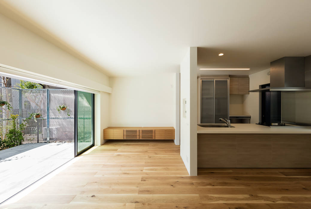 高槻の家, Abax Architects Abax Architects Modern Living Room