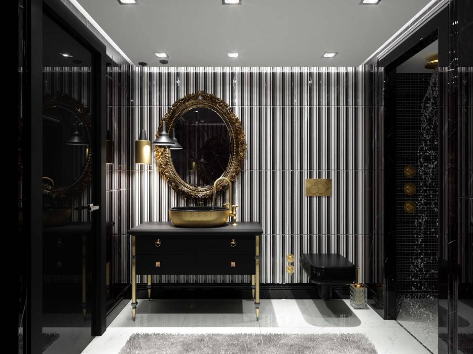 Hande E. Konut, ANTE MİMARLIK ANTE MİMARLIK Modern style bathrooms