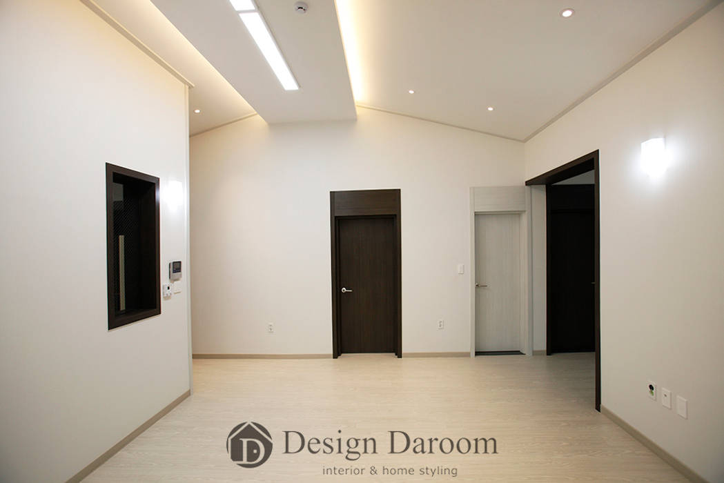 용인 신축 전원주택 A동 30py - 거실 Design Daroom 디자인다룸 모던스타일 거실