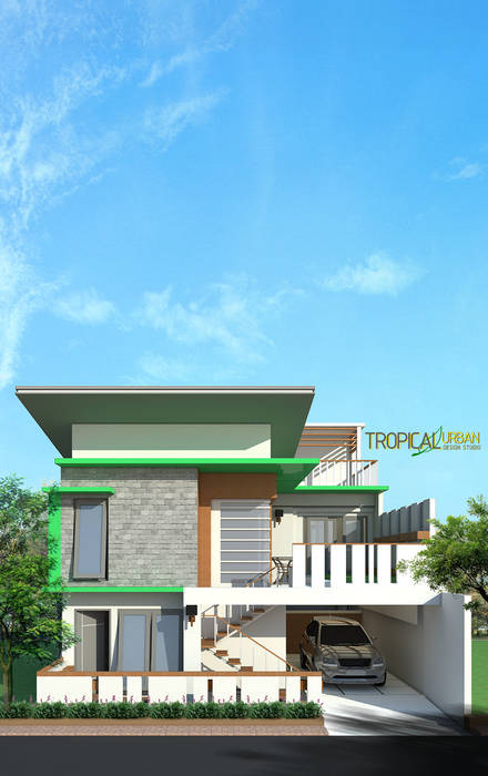 Rumah pak Gilang, Tropical Urban Design Studio Tropical Urban Design Studio