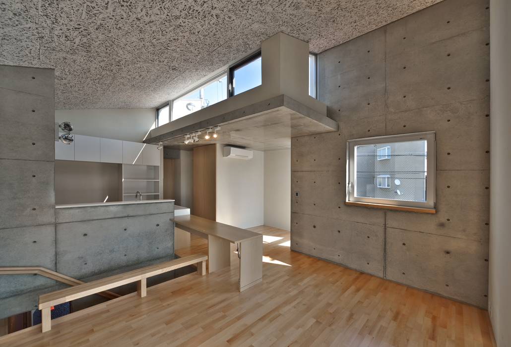 山科の家, Abax Architects Abax Architects Modern living room