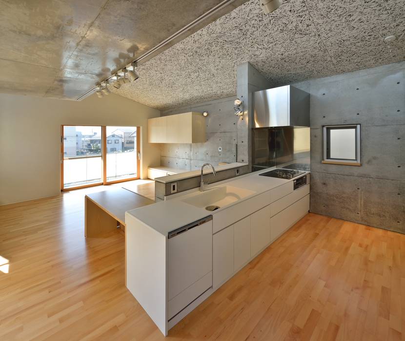 山科の家, Abax Architects Abax Architects Kitchen units