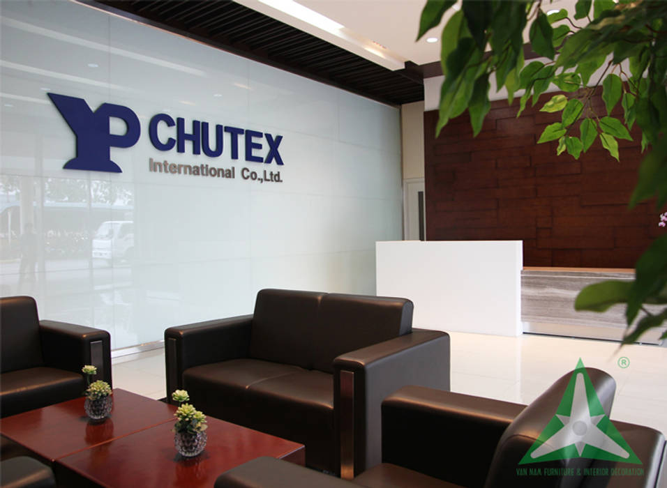 VĂN PHÒNG CÔNG TY TNHH QUỐC TẾ CHUTEX, VAN NAM FURNITURE & INTERIOR DECORATION CO., LTD. VAN NAM FURNITURE & INTERIOR DECORATION CO., LTD. Commercial spaces Tòa nhà văn phòng