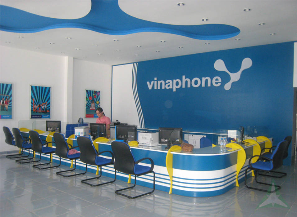 ĐIỂM GIAO DỊCH VĂN PHÒNG VINAPHONE, VAN NAM FURNITURE & INTERIOR DECORATION CO., LTD. VAN NAM FURNITURE & INTERIOR DECORATION CO., LTD. Commercial spaces Văn phòng & cửa hàng