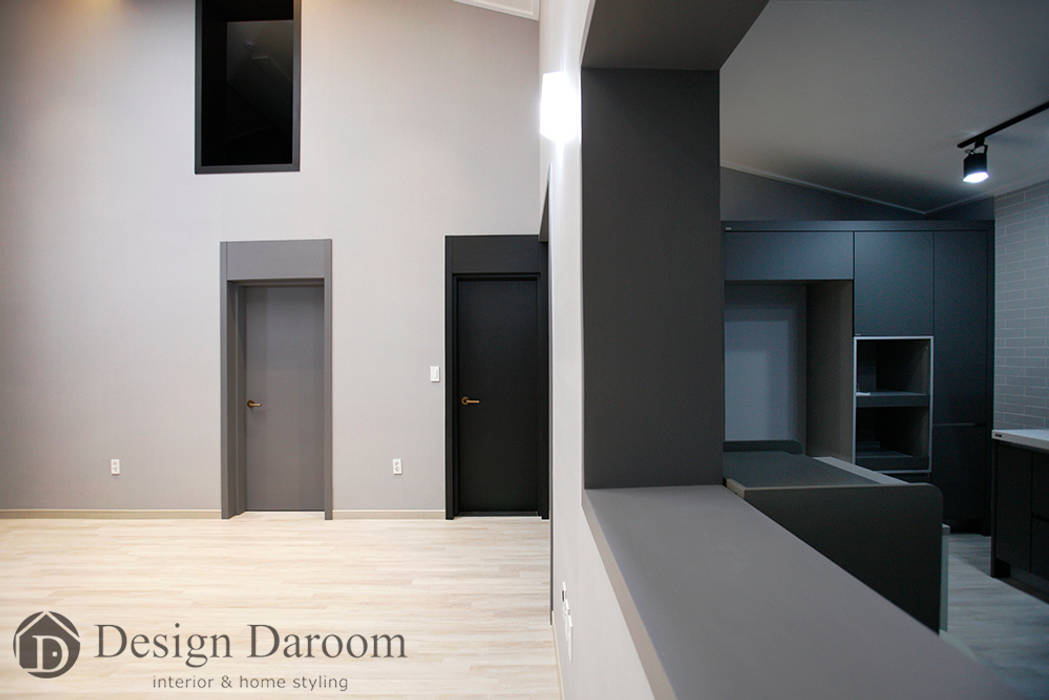 용인 전원주택 B동 30py, Design Daroom 디자인다룸 Design Daroom 디자인다룸 Modern living room