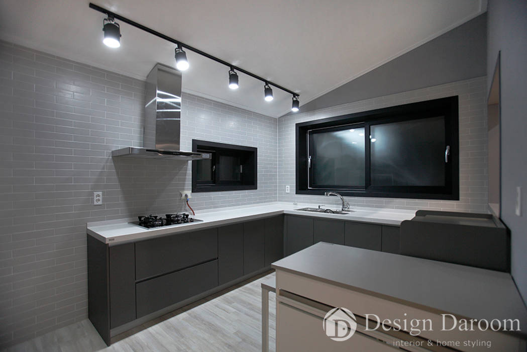 용인 전원주택 B동 30py, Design Daroom 디자인다룸 Design Daroom 디자인다룸 Kitchen