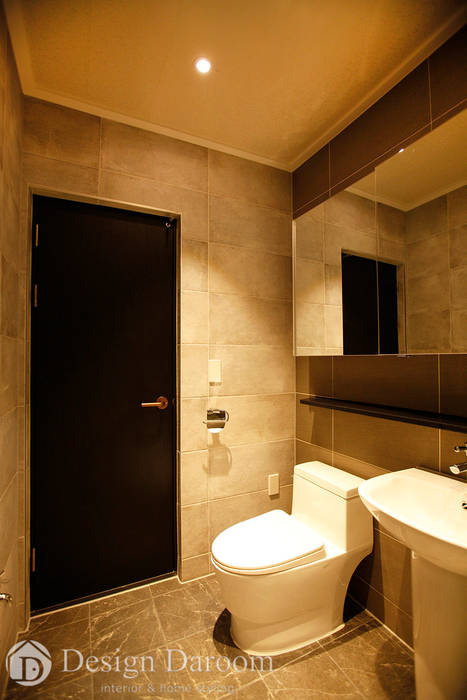 용인 전원주택 B동 30py, Design Daroom 디자인다룸 Design Daroom 디자인다룸 Baños modernos