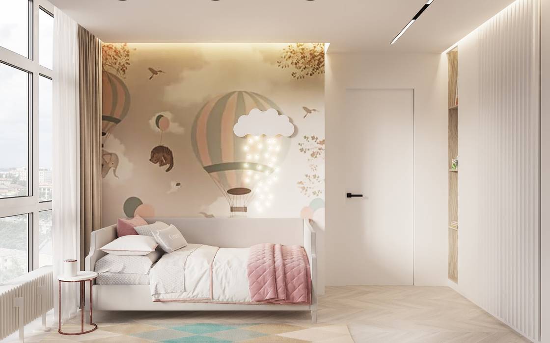 EVA Tobi Architects Minimalist nursery/kids room