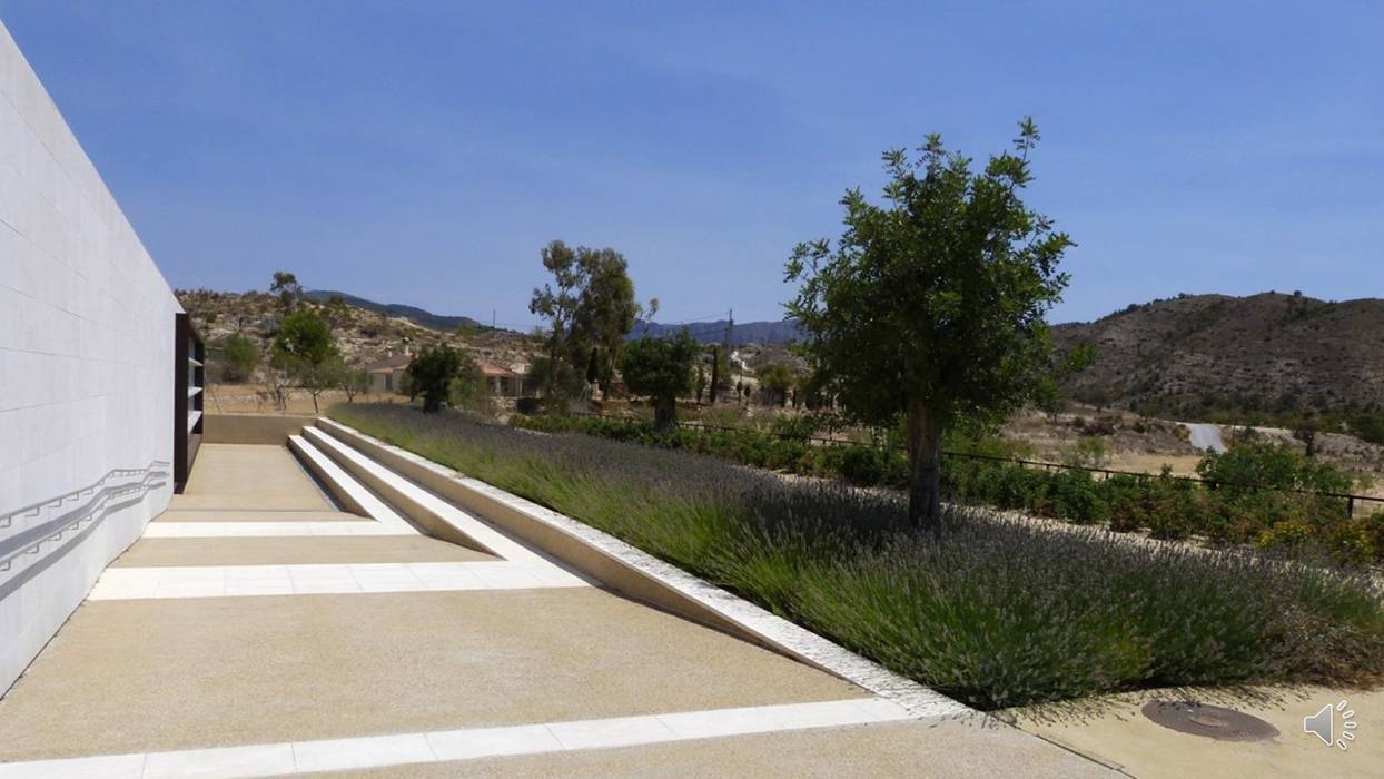 Ampliación cementerio de Xixona, Carlos Gallego Carlos Gallego Jardines zen