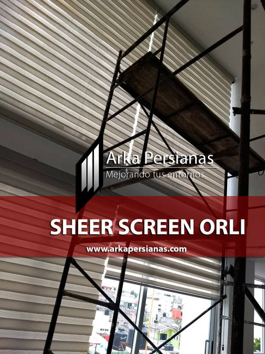 Sheer Screen Orli, Arka Persianas Arka Persianas Shutters