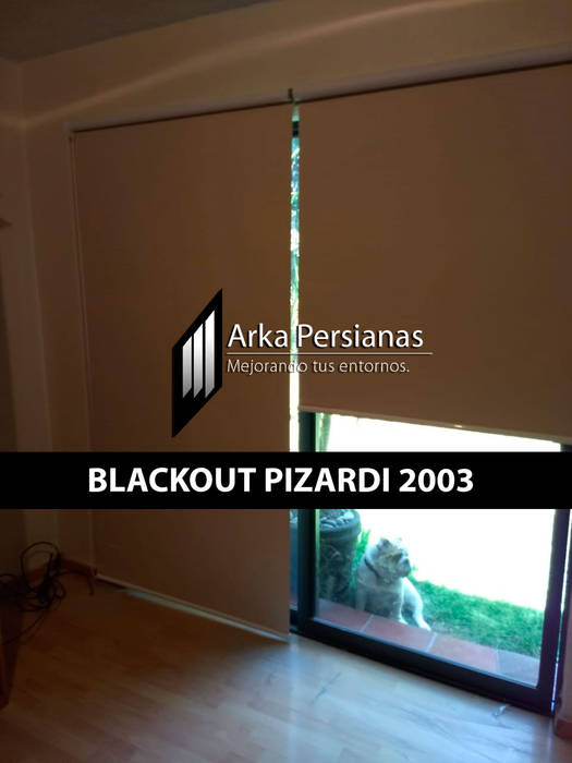 Enrollables Blackout Pizardi, Arka Persianas Arka Persianas Persianas