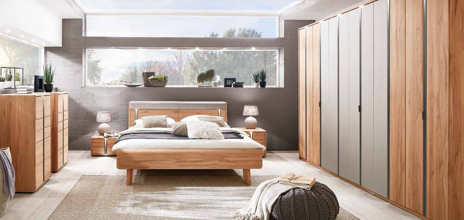 Casa Solido Schlafraumsystem Schlafzimmer Von Massivholzmoebel Homify