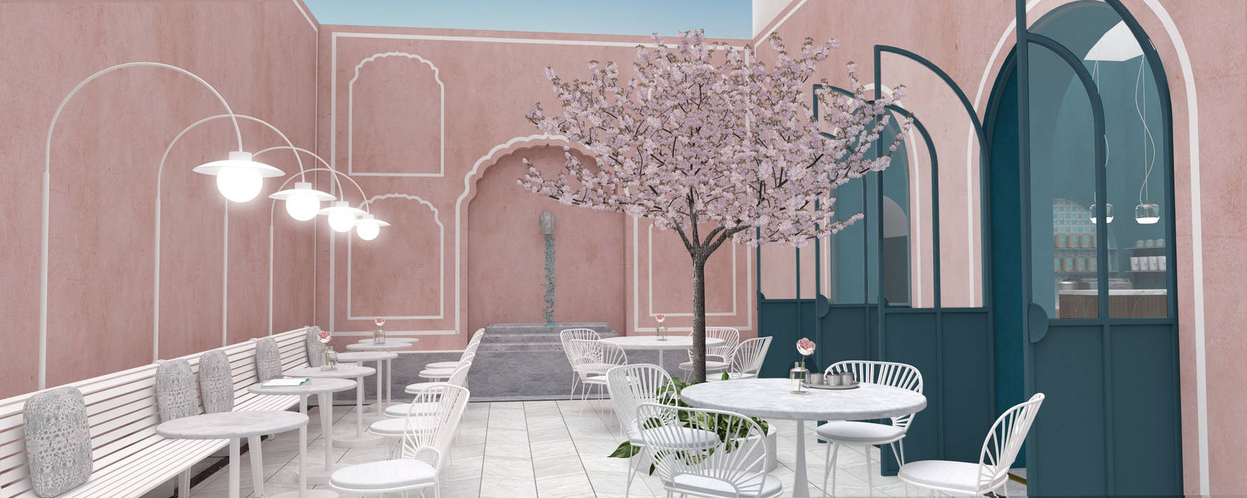 Pistachio Rose - Bakery & Cafe - Garden Lunar Lunar Commercial spaces Gastronomy