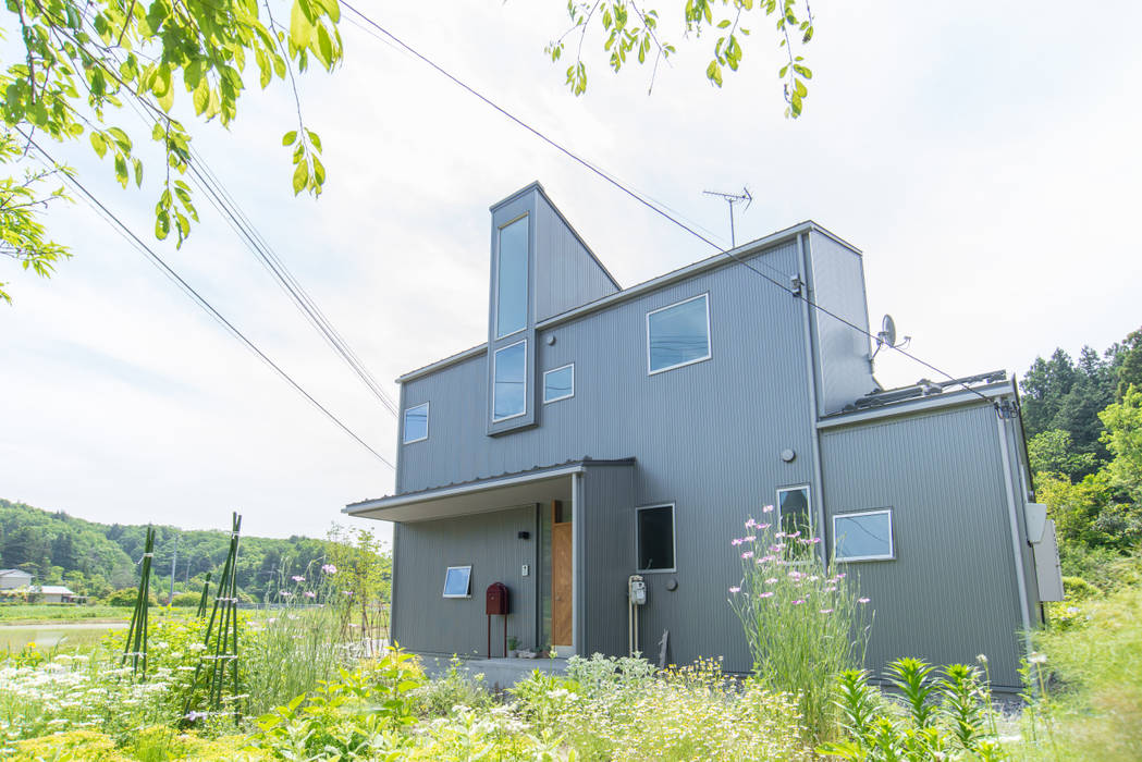 土間キッチンの家 house_in_nishiyama, タイラヤスヒロ建築設計事務所 タイラヤスヒロ建築設計事務所 木屋