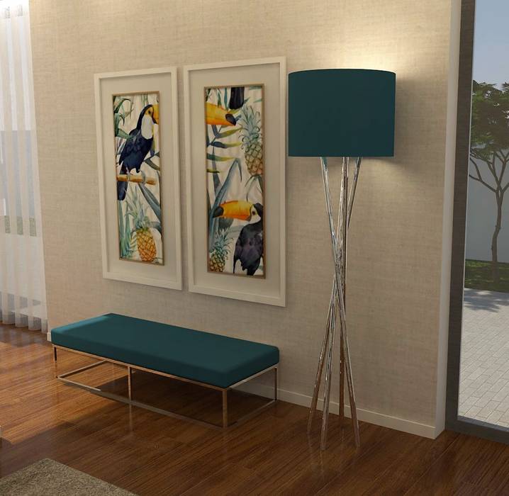 Ideias para (re)decorar o seu hall de entrada!, Casativa Interiores Casativa Interiores Corridor & hallway میٹل