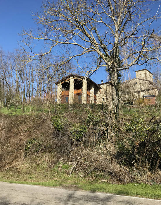 Corten Box, PIZZUTI ARCHITETTURA PIZZUTI ARCHITETTURA Prefabricated home Iron/Steel