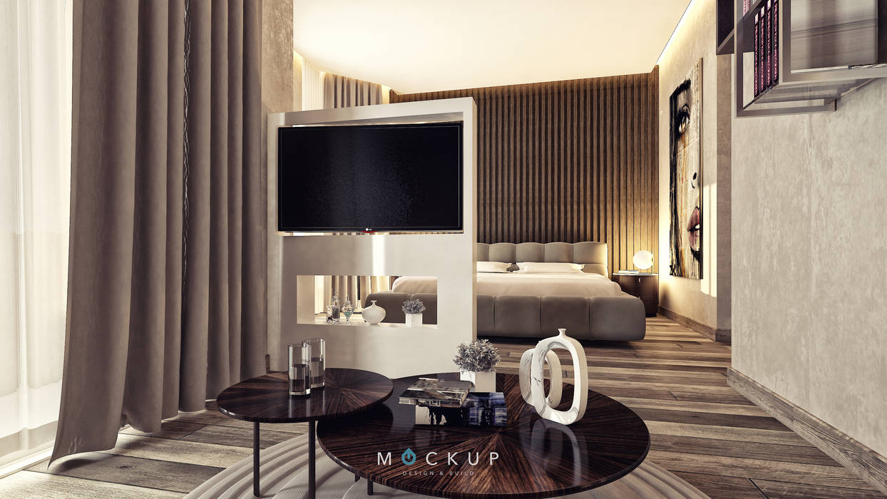 مدينتي - القاهرة الجديدة, Mockup studio Mockup studio Modern Yatak Odası