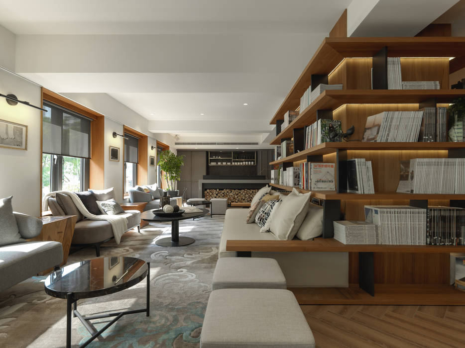 沙發聚落圖書 雅群空間設計 商业空间 商業空間