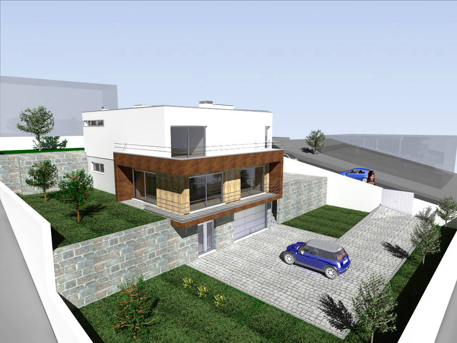 Family House in the Slope, Block Distributors Block Distributors Modern houses