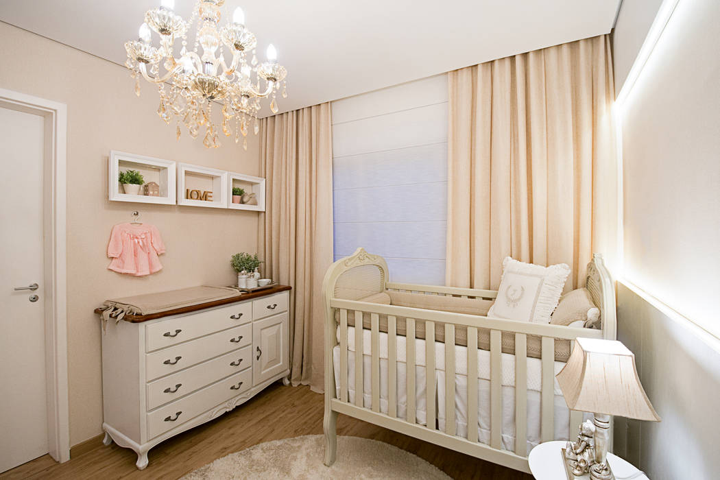 Quarto de Bebê | Quarto da Júlia, LEZSY | Interior Design LEZSY | Interior Design 아기 방