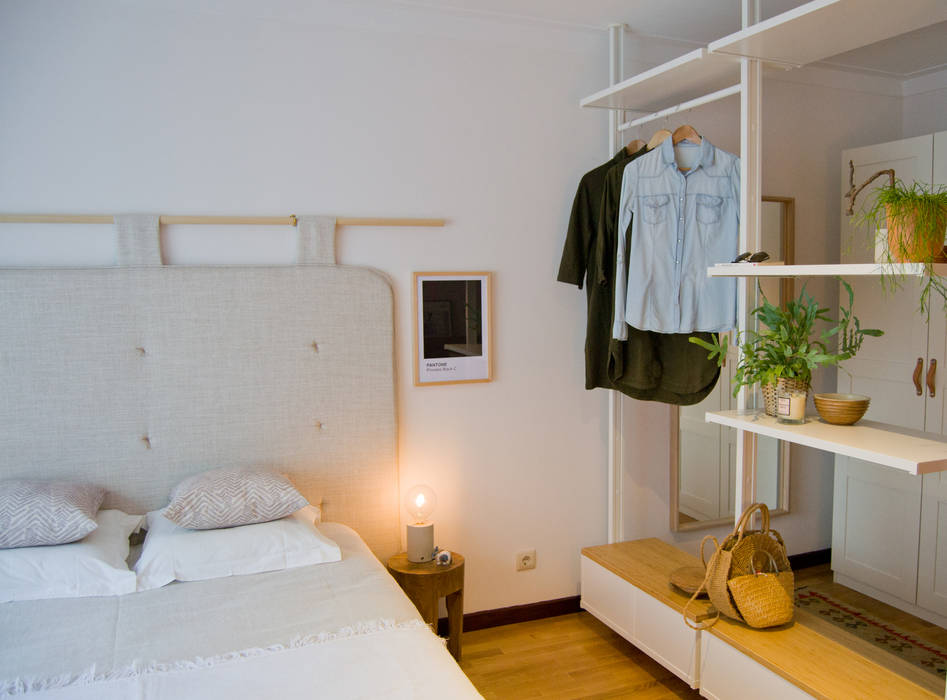 homify Scandinavian style bedroom Bamboo Green