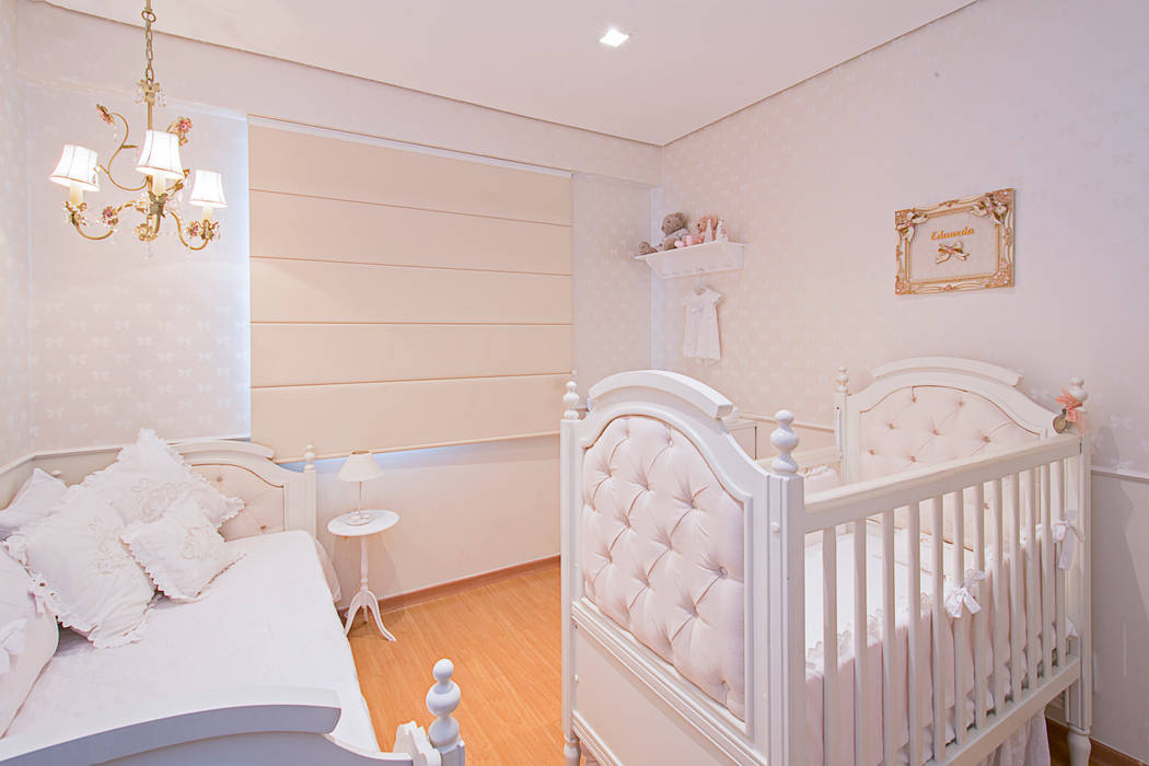 Quarto de Bebê | Quarto da Eduarda, LEZSY | Interior Design LEZSY | Interior Design Bebek odası