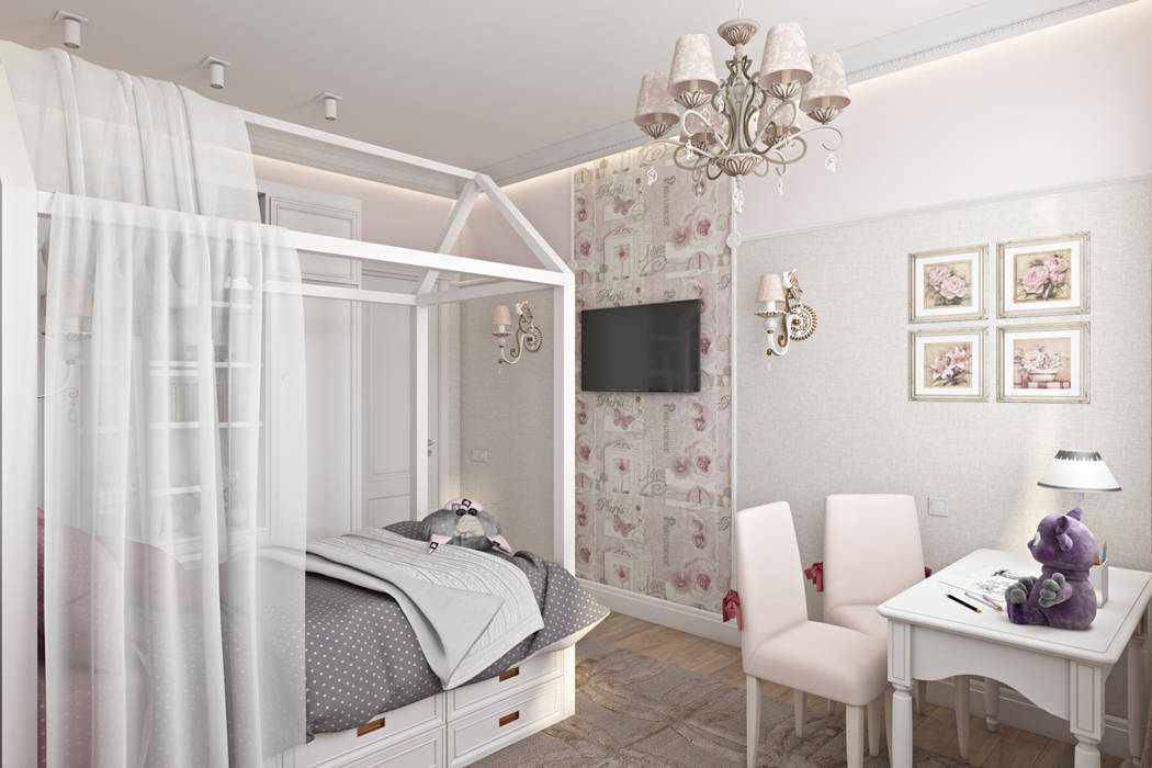 Алые Паруса - 1 и 2, Zibellino.Design Zibellino.Design Girls Bedroom
