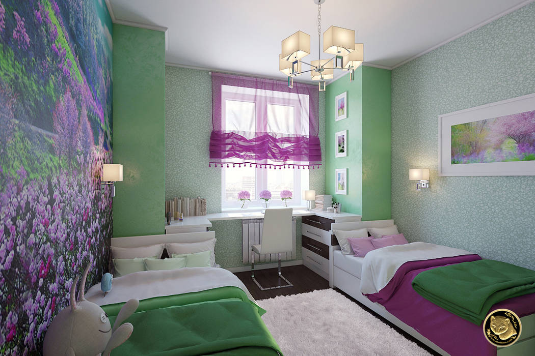 Свежесть, Zibellino.Design Zibellino.Design Teen bedroom