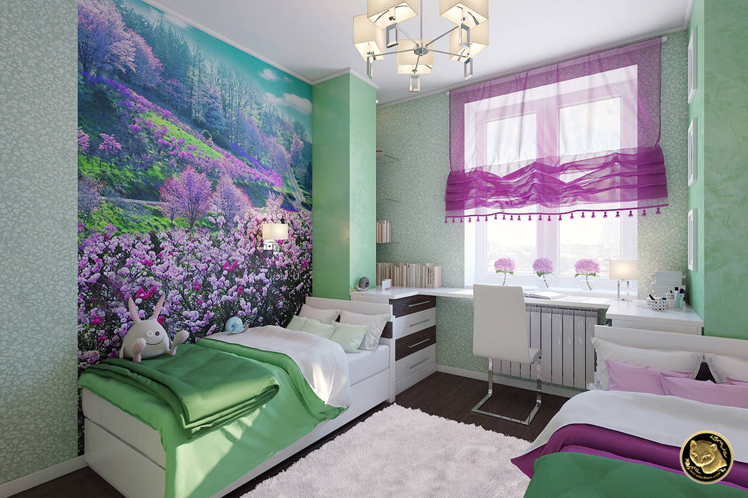 Свежесть, Zibellino.Design Zibellino.Design Teen bedroom