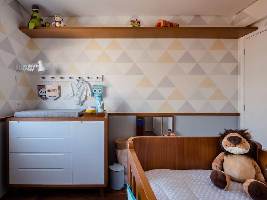 Quarto de bebê - Apartamento PB, Macro Arquitetos Macro Arquitetos Nursery/kid’s room Accessories & decoration