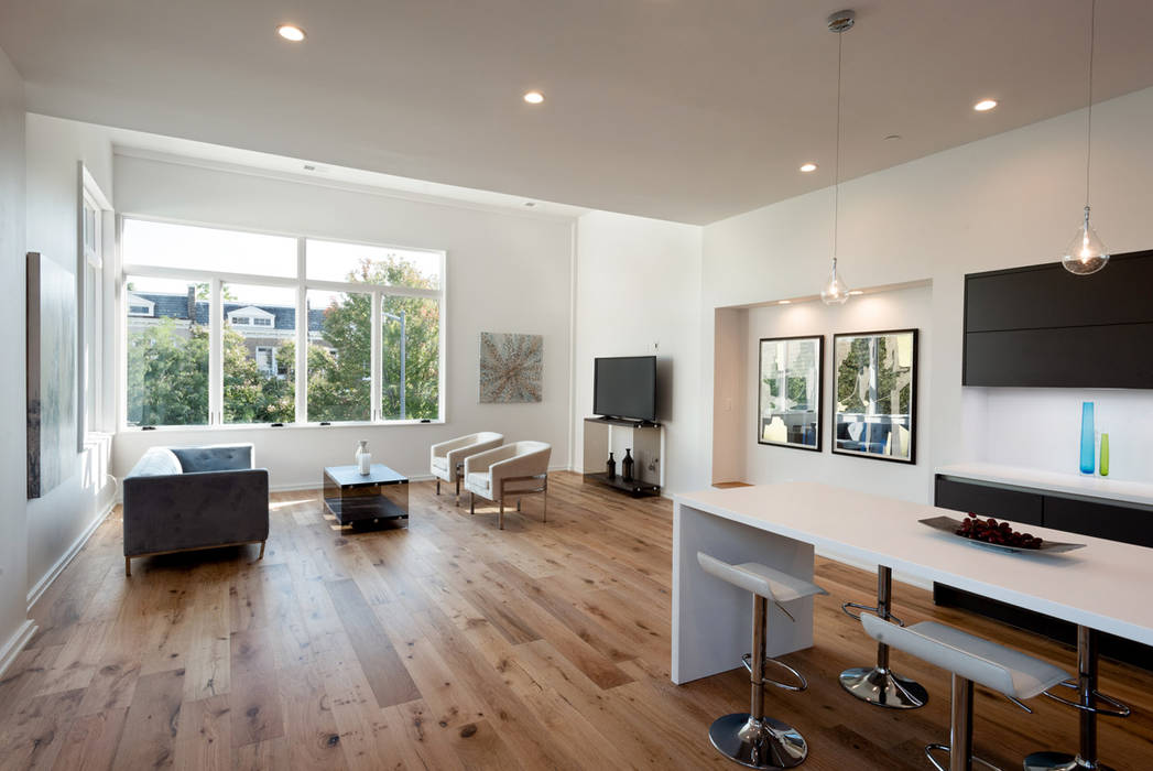 Kenyon St, KUBE architecture KUBE architecture Modern living room