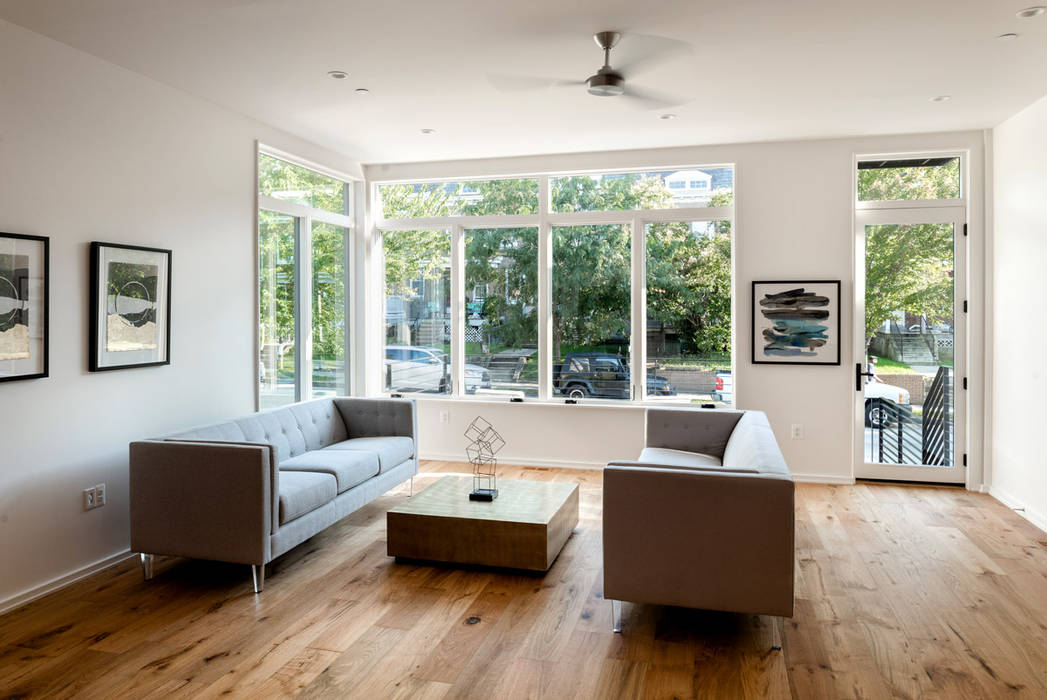 Kenyon St, KUBE architecture KUBE architecture Modern living room