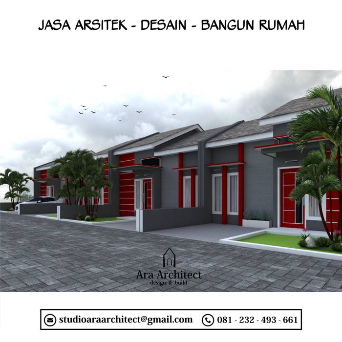 Desian Perumahan Bapak Tarman Mojokerto, Ara Architect Studio Ara Architect Studio