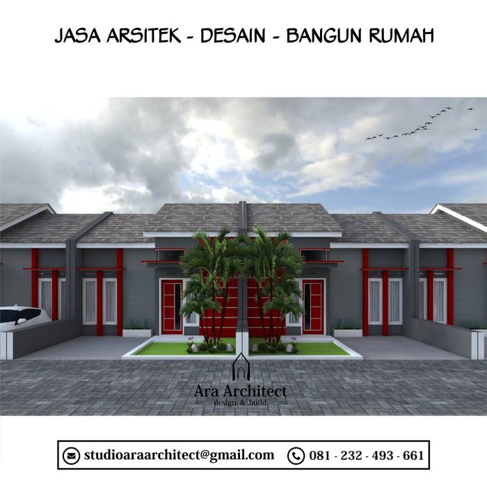 Desian Perumahan Bapak Tarman Mojokerto, Ara Architect Studio Ara Architect Studio