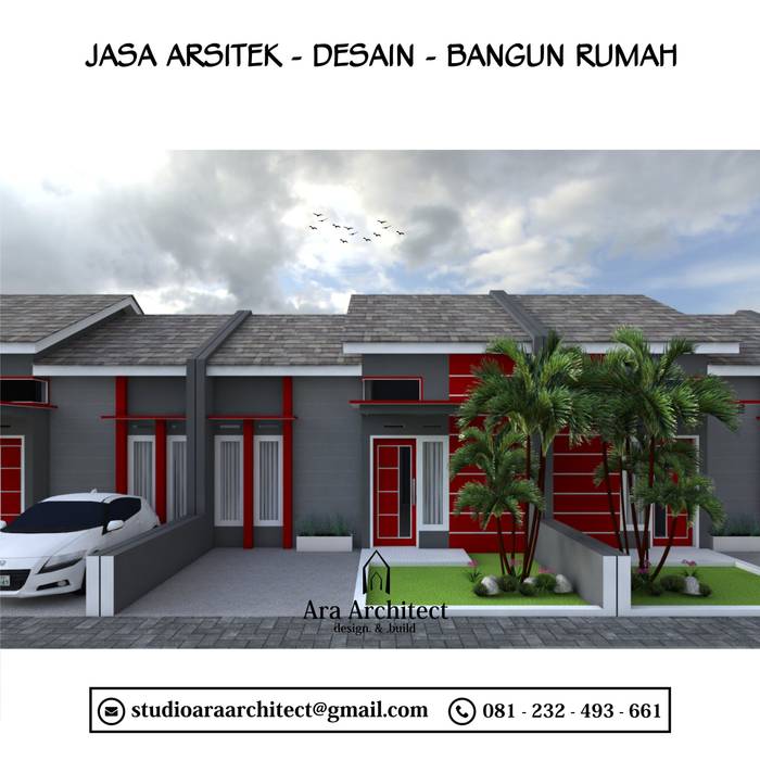 Desian Perumahan Bapak Tarman Mojokerto, Ara Architect Studio Ara Architect Studio