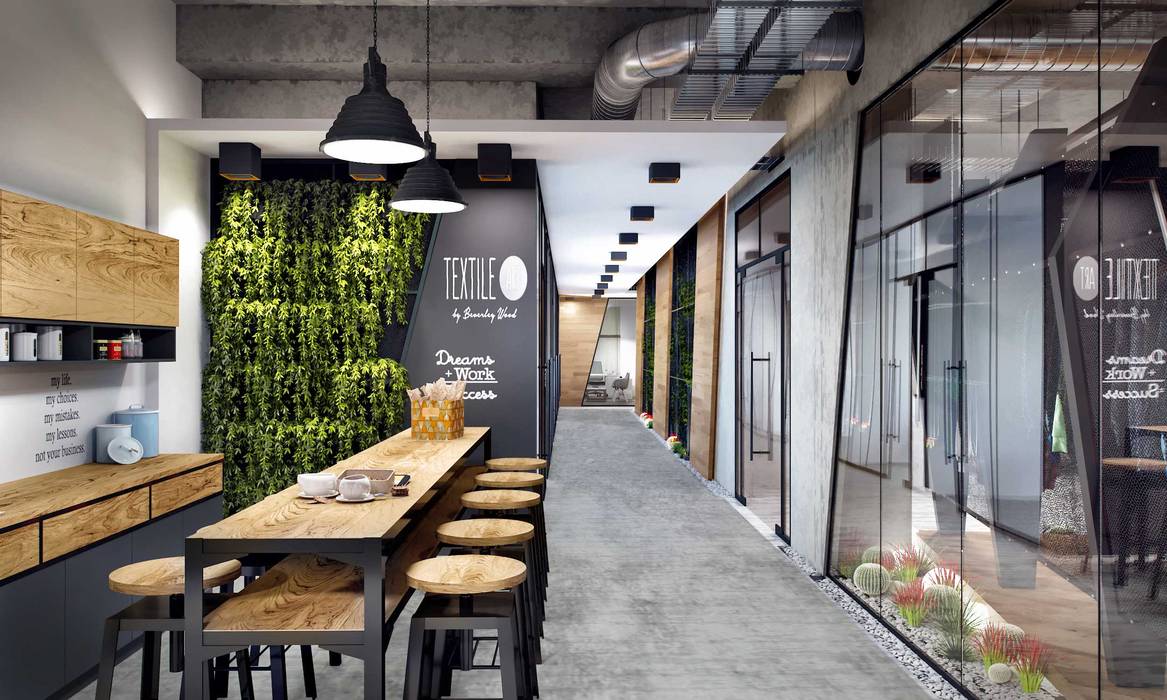 Akçakaya Tekstil, ANTE MİMARLIK ANTE MİMARLIK Commercial spaces Offices & stores