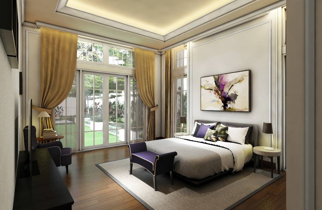 Rumah Darmo Brawijaya, iwan 3Darc iwan 3Darc Modern style bedroom