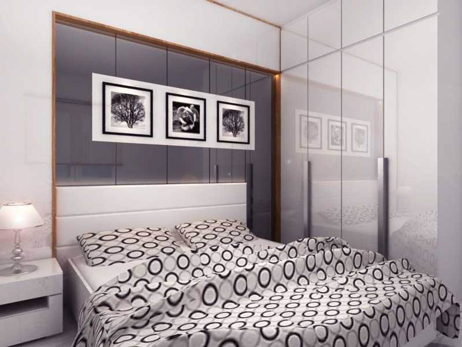 Rumah Tinggal Kemang, iwan 3Darc iwan 3Darc Modern Bedroom