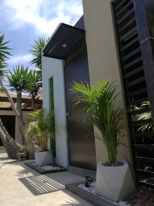 Baño para Jardin Casa Quezada, FSerrano Arquitectos FSerrano Arquitectos Modern Bathroom